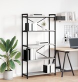 VidaXL Boekenkast Grijs sonoma 80 x 30 x 153 cm Bewerkt hout