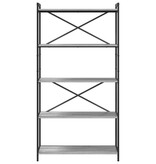 VidaXL Boekenkast Grijs sonoma 80 x 30 x 153 cm Bewerkt hout