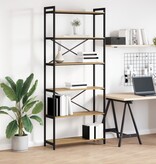 VidaXL Boekenkast artisanaal eikenkleurig 80 x 30 x 188 cm