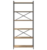 VidaXL Boekenkast artisanaal eikenkleurig 80 x 30 x 188 cm