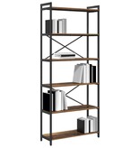 VidaXL Boekenkast Oud hout 80 x 30 x 188 cm Bewerkt hout