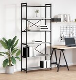 VidaXL Boekenkast Grijs sonoma 80 x 30 x 188 cm Bewerkt hout