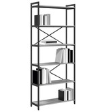 VidaXL Boekenkast Grijs sonoma 80 x 30 x 188 cm Bewerkt hout