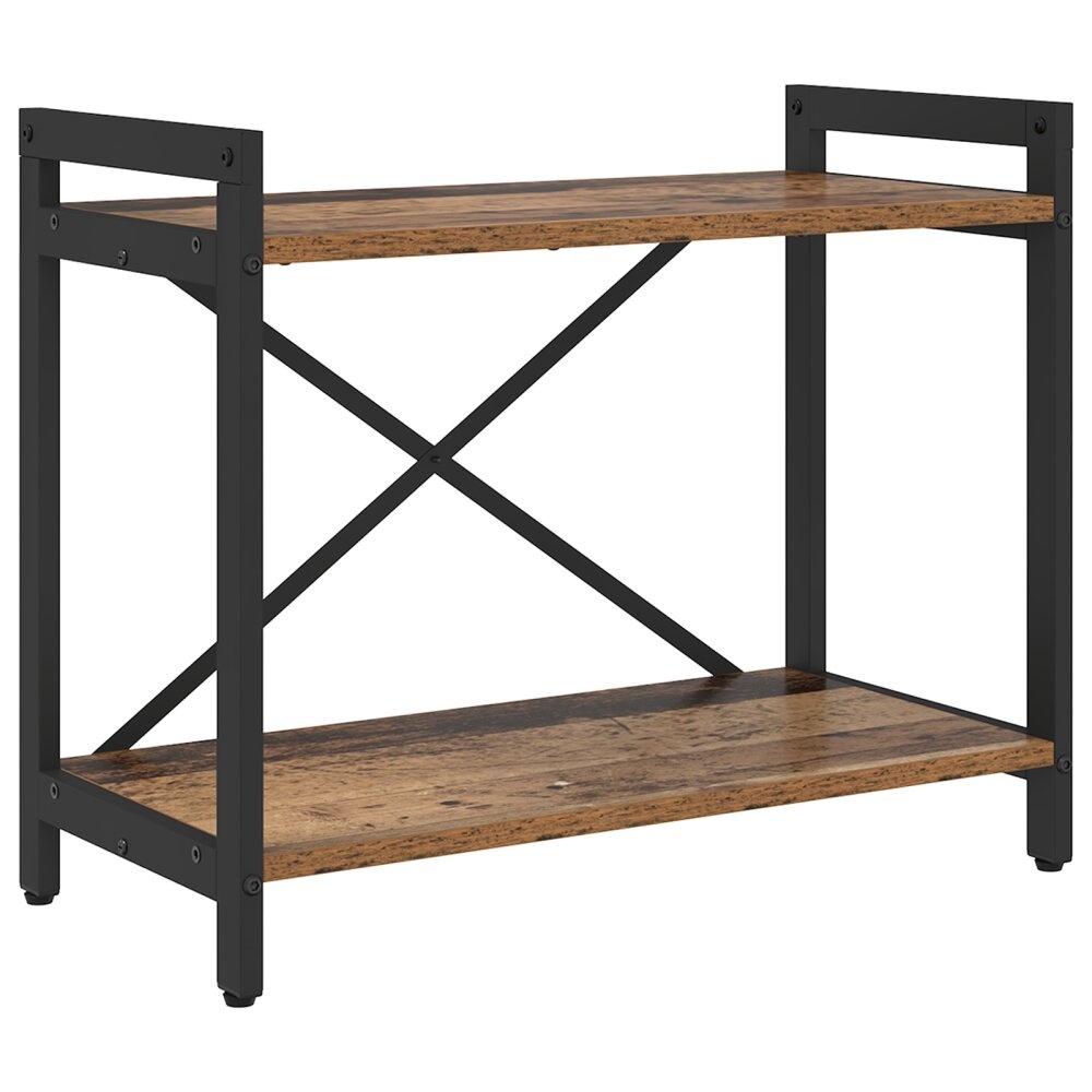 VidaXL Boekenkast Oud hout 60 x 30 x 48.5 cm Bewerkt hout