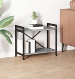 VidaXL Boekenkast Grijs sonoma 60 x 30 x 48.5 cm Bewerkt hout