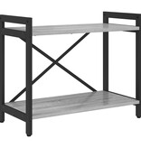 VidaXL Boekenkast Grijs sonoma 60 x 30 x 48.5 cm Bewerkt hout