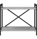 VidaXL Boekenkast Grijs sonoma 60 x 30 x 48.5 cm Bewerkt hout