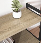 VidaXL Boekenkast Sonoma eiken 60 x 30 x 48.5 cm Bewerkt hout