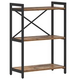 VidaXL Boekenkast Oud hout 60 x 30 x 83 cm Bewerkt hout