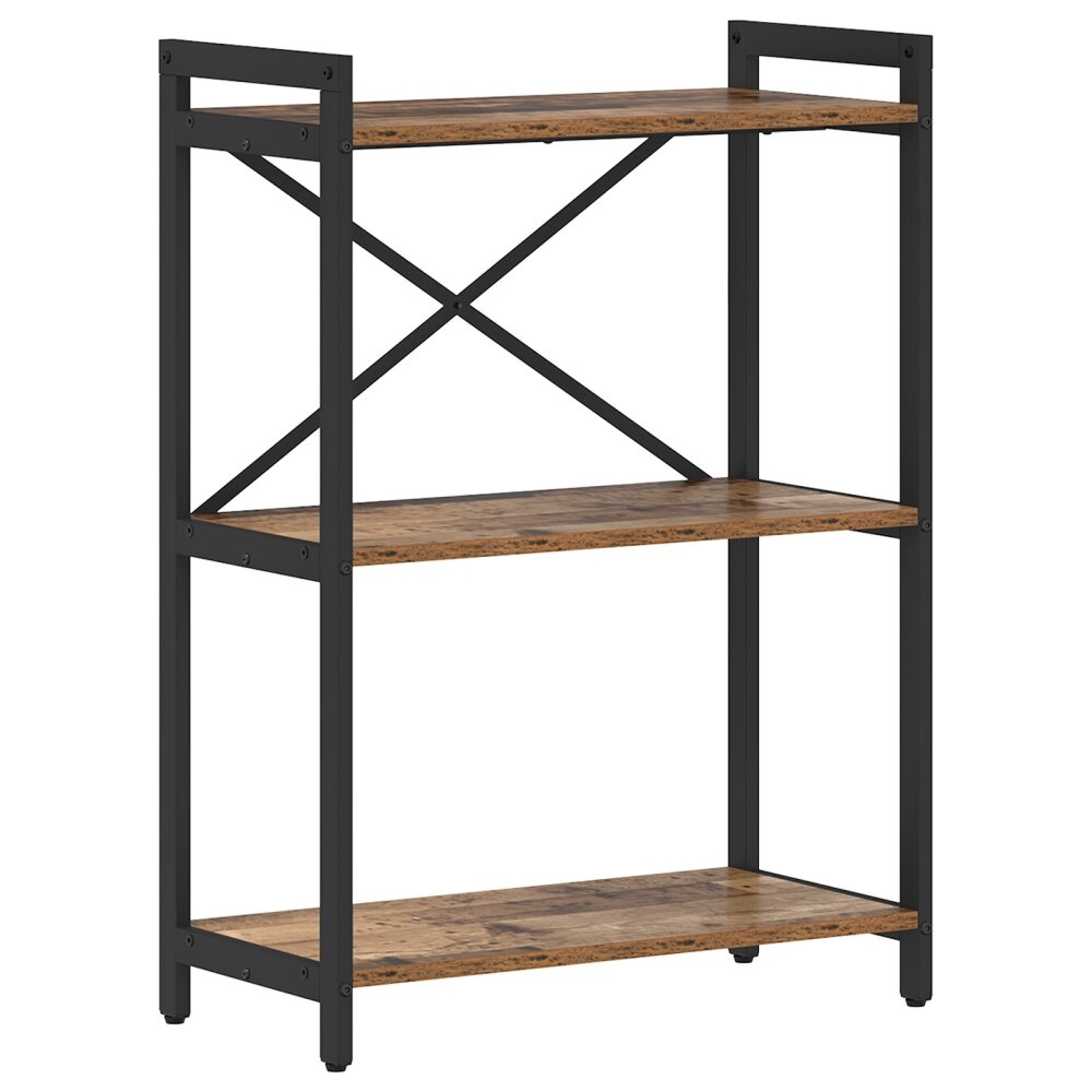 VidaXL Boekenkast Oud hout 60 x 30 x 83 cm Bewerkt hout