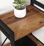 VidaXL Boekenkast Oud hout 60 x 30 x 83 cm Bewerkt hout