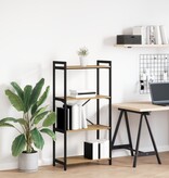 VidaXL Boekenkast artisanaal eikenkleurig 60 x 30 x 118 cm