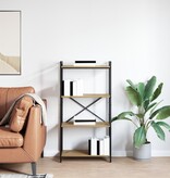 VidaXL Boekenkast artisanaal eikenkleurig 60 x 30 x 118 cm