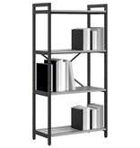 VidaXL Boekenkast Grijs sonoma 60 x 30 x 118 cm Bewerkt hout