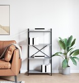 VidaXL Boekenkast Grijs sonoma 60 x 30 x 118 cm Bewerkt hout