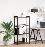 VidaXL Boekenkast Gerookt eiken 60 x 30 x 118 cm Spaanplaat