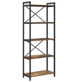VidaXL Boekenkast Oud hout 60 x 30 x 153 cm Bewerkt hout