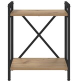 VidaXL Boekenkast artisanaal eikenkleurig 40 x 30 x 48.5 cm