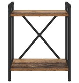 VidaXL Boekenkast Oud hout 40 x 30 x 48.5 cm Bewerkt hout