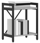 VidaXL Boekenkast Grijs sonoma 40 x 30 x 48.5 cm Bewerkt hout