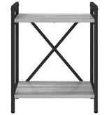 VidaXL Boekenkast Grijs sonoma 40 x 30 x 48.5 cm Bewerkt hout