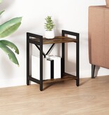 VidaXL Boekenkast Gerookt eiken 40 x 30 x 48.5 cm Bewerkt hout