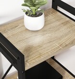 VidaXL Boekenkast Sonoma eiken 40 x 30 x 48.5 cm Bewerkt hout