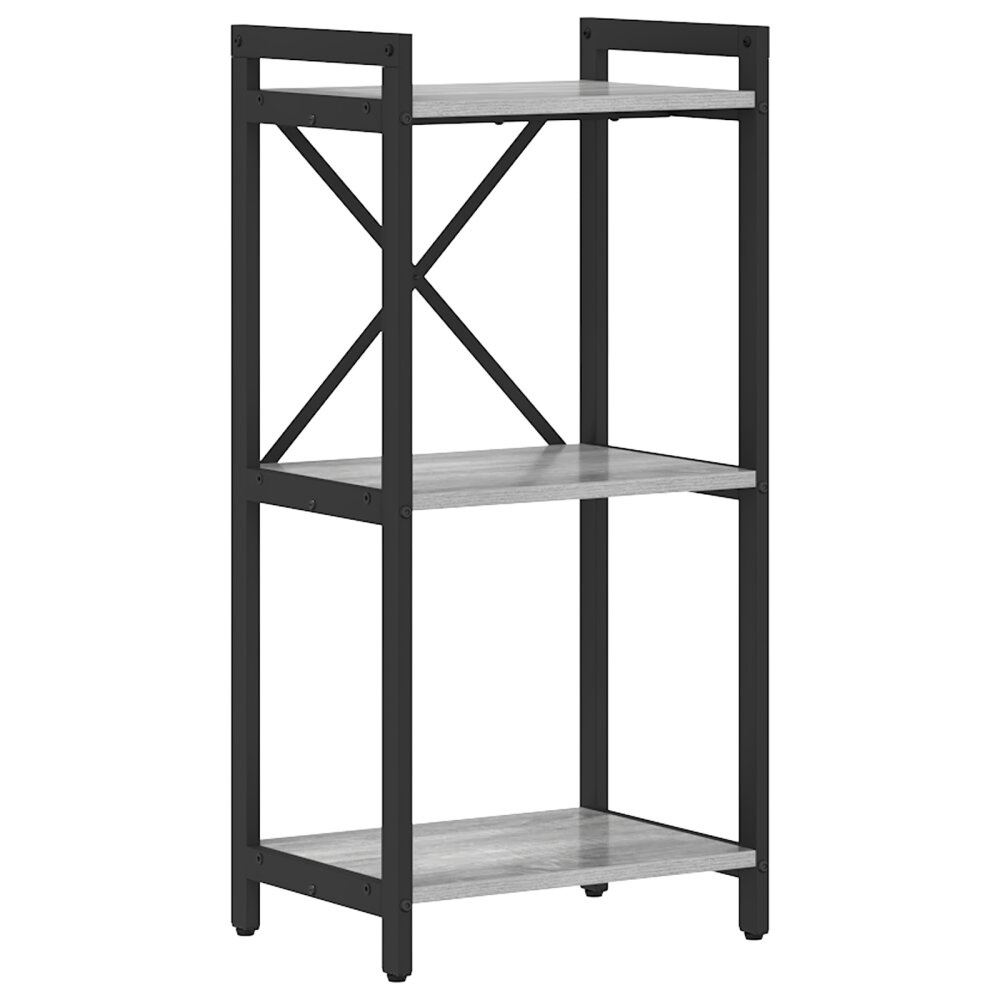 VidaXL Boekenkast Grijs sonoma 40 x 30 x 83 cm Bewerkt hout