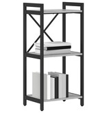 VidaXL Boekenkast Grijs sonoma 40 x 30 x 83 cm Bewerkt hout