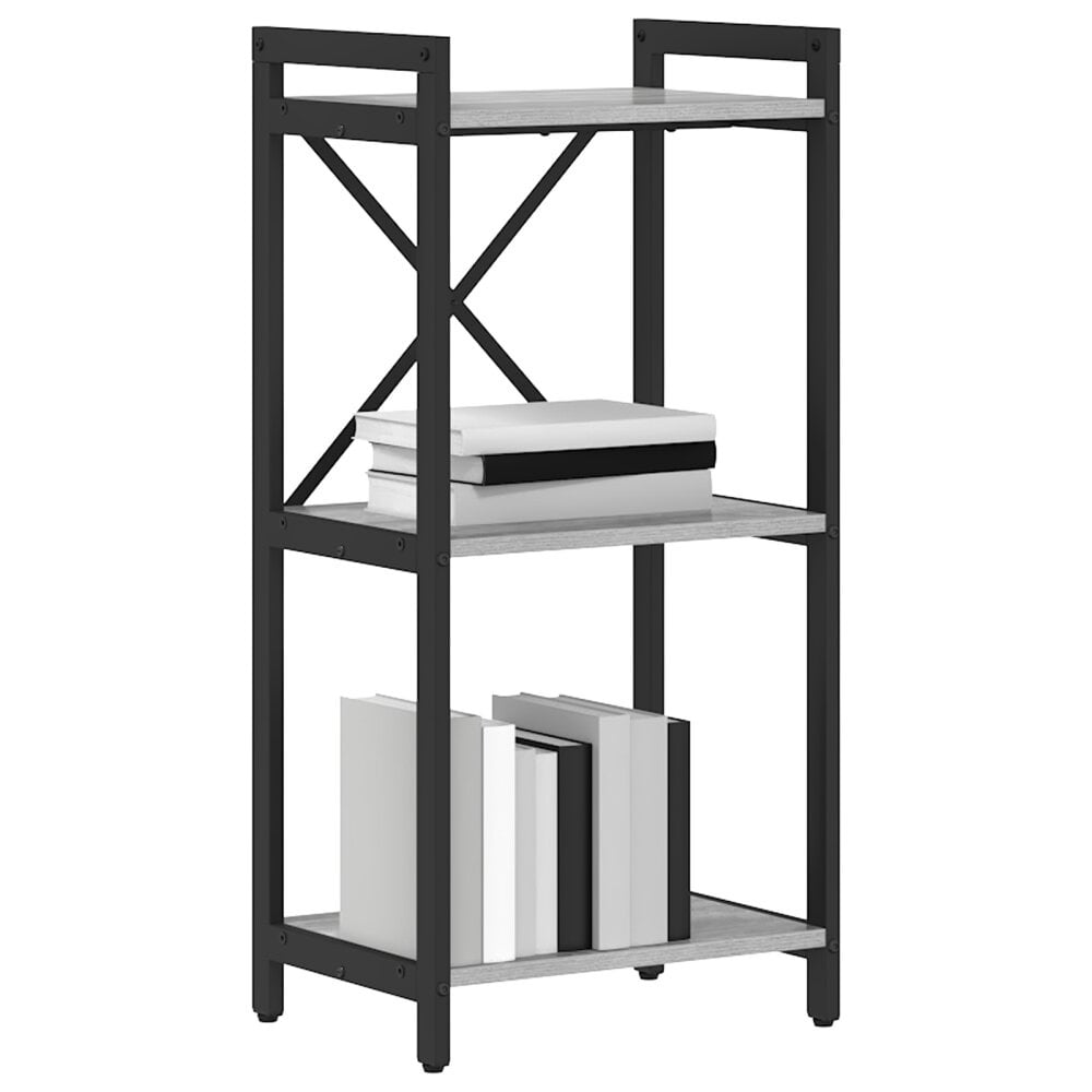 VidaXL Boekenkast Grijs sonoma 40 x 30 x 83 cm Bewerkt hout