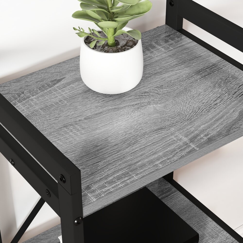 VidaXL Boekenkast Grijs sonoma 40 x 30 x 83 cm Bewerkt hout