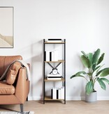 VidaXL Boekenkast artisanaal eikenkleurig 40 x 30 x 118 cm