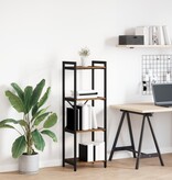 VidaXL Boekenkast Oud hout 40 x 30 x 118 cm Massief hout