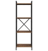 VidaXL Boekenkast Oud hout 40 x 30 x 118 cm Massief hout