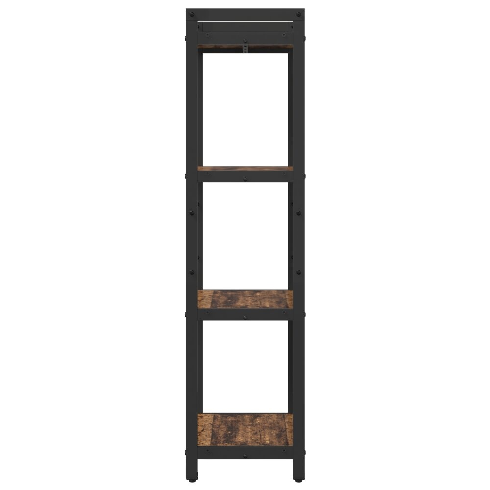 VidaXL Boekenkast Oud hout 40 x 30 x 118 cm Massief hout
