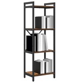VidaXL Boekenkast Gerookt eiken 40 x 30 x 118 cm Hout