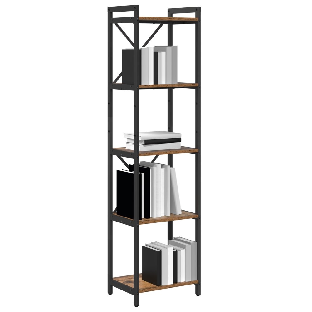 VidaXL Boekenkast Oud hout 40 x 30 x 153 cm Bewerkt hout