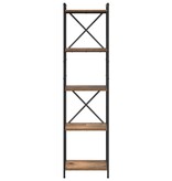 VidaXL Boekenkast Oud hout 40 x 30 x 153 cm Bewerkt hout