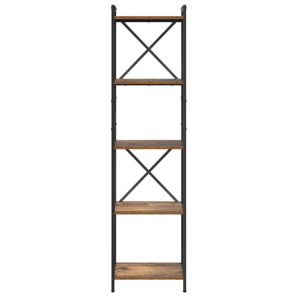 VidaXL Boekenkast Oud hout 40 x 30 x 153 cm Bewerkt hout