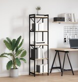 VidaXL Boekenkast Sonoma eiken 40 x 30 x 153 cm Bewerkt hout
