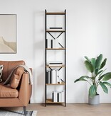 VidaXL Boekenkast artisanaal eikenkleurig 40 x 30 x 188 cm