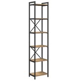 VidaXL Boekenkast artisanaal eikenkleurig 40 x 30 x 188 cm