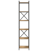 VidaXL Boekenkast artisanaal eikenkleurig 40 x 30 x 188 cm