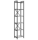 VidaXL Boekenkast Grijs sonoma 40 x 30 x 188 cm Bewerkt hout