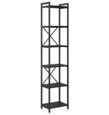 VidaXL Boekenkast Zwart eiken 40 x 30 x 188 cm Bewerkt hout