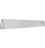 VidaXL Tuin Grasperkafwerking Zilver 450 x 15 cm Roestvrij staal