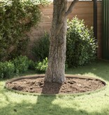 VidaXL Tuin Grasperkafwerking 4 pcs Zilver 450 x 10 cm