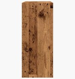 VidaXL Boekenkast/kamerscherm 80x30x72 cm oud houtkleurig