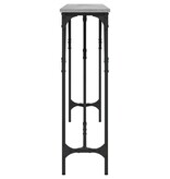 VidaXL Wandtafel 180x23x75 cm bewerkt hout grijs sonoma eikenkleurig