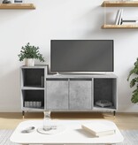 VidaXL Tv-meubel 100x35x55 cm bewerkt hout betongrijs